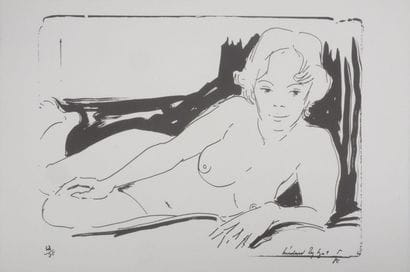 Médard TYTGAT (XXe)
Femme nue, 1982
Lithographie...