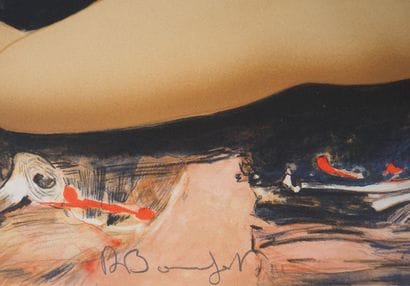 Alain BONNEFOIT (1937-)
Souplesse assoupie,...