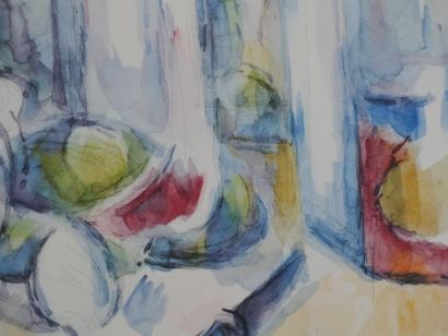 Paul CEZANNE (1839-1906) (d'après) 
Nature...