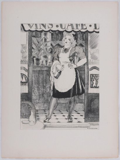Robert JEANNISSON (1905-1977)
La Madelon,...