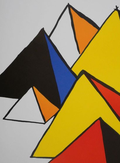Alexander CALDER (1898-1976)
Pyramides
Lithographie...