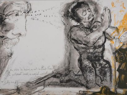 Pierre PARSUS (1921-2022)
Le mécréant, 1974
Lithographie...