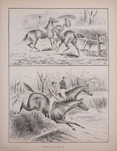 Finch MASON (1850–1915)
Sandown Park Racetrack,...