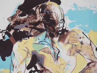 François FRANTA (1930-)
Deux silhouettes,...