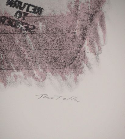 Mimmo ROTELLA (1918-2006)
Return to sender
Lithographie...