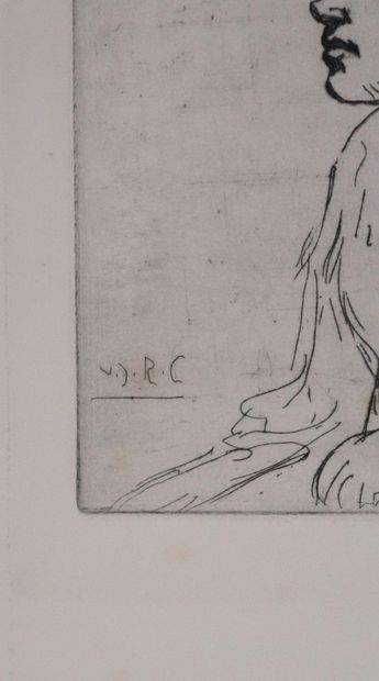 Joseph-Victor ROUX-CHAMPION (1871-1953) 
Jeune...
