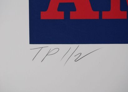 Robert INDIANA (1928-2018)
The Golden Future...