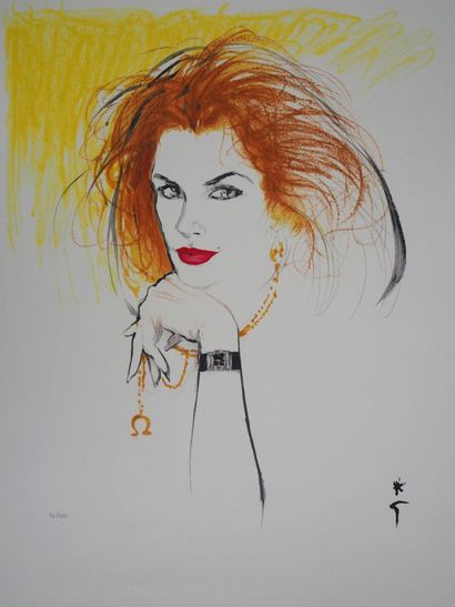René GRUAU (1909-2004)
Cindy Crawford
Lithographie...