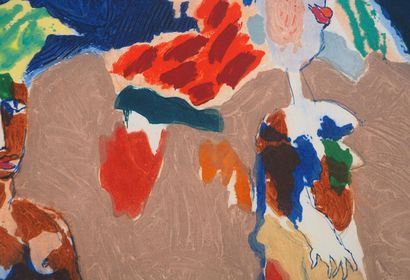Henri GUIBAL (1947-)
Les amoureux à la montagne
Gravure...