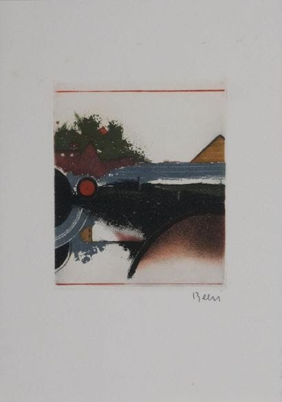 Tuvia BEERI (1929-2012)
Paysage au bord de...