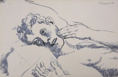 Roger DE LA FRESNAYE (1885-1925)
Allongé...