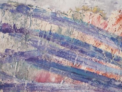 Jean FAUTRIER (1898–1964)
Blue and Orange...