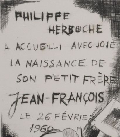 Emilio GRAU SALA (1911-1975) 
Les deux petits...