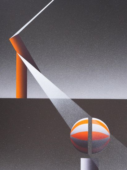 Julio LE PARC (1928-)
Diffraction (Transformation),...