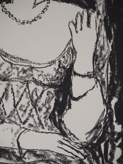 Leopoldo PRESAS (1915-2009)
Femme au collier...