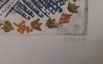 LOUTTRE B (1926–2012)
The Three Suns, 1971
Original...