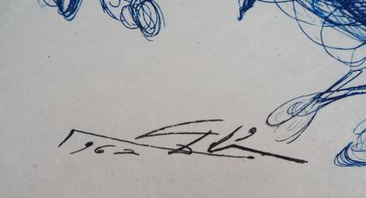Salvador DALI (1904 - 1989)
Les cavaliers...