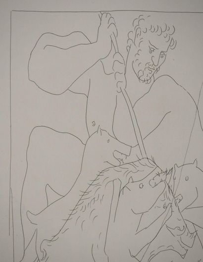 Pablo PICASSO (1881-1973)
Métamorphoses d'Ovide,...