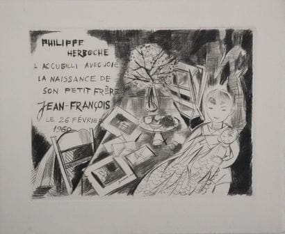 Emilio GRAU SALA (1911-1975) 
Les deux petits...