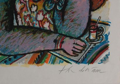 Théo TOBIASSE (1927-2012)
Jeune femme à la...