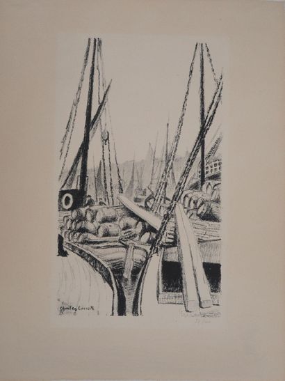 Charles LACOSTE (1870 - 1959)
Voiliers à...