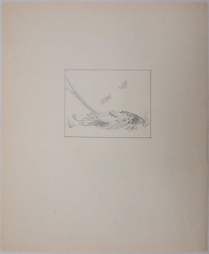 Jean-Emile LABOUREUR (1877-1943)
L'oiseau,...