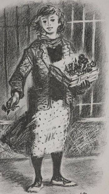 Lucien FONTANAROSA (1912–1975) 
The Flower...