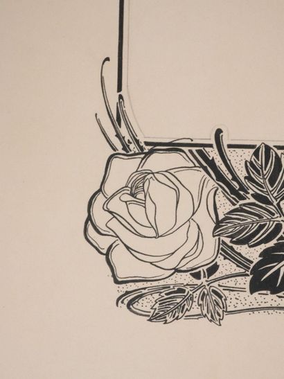 Henry DE WAROQUIER (1881-1970)
Les roses,...