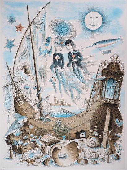 Raymond PEYNET (1908-1999)
Astrologie : Zodiaque,...