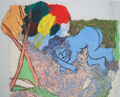 Henri GUIBAL (1947-)
Le songe
Gravure originale...