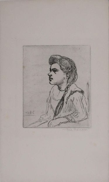 Joseph-Victor ROUX-CHAMPION (1871-1953) 
Jeune...