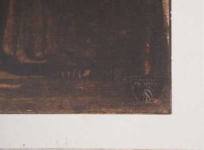 REMBRANDT (1606-1669)
Le philosophe, 1930
Lithographie...