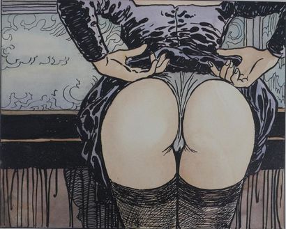 Milo MANARA (1945-)
Le déclic, Jeu de jupons,...