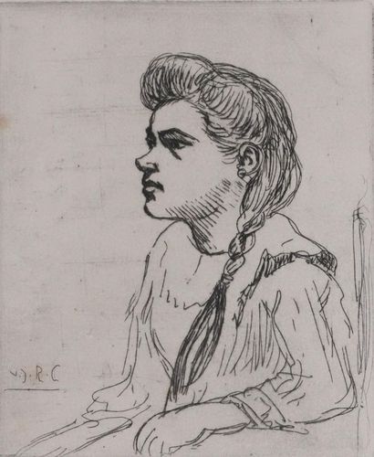 Joseph-Victor ROUX-CHAMPION (1871-1953) 
Jeune...