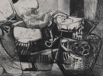 Georges DAYEZ (1907-1991)
Les espagnoles
Lithographie...