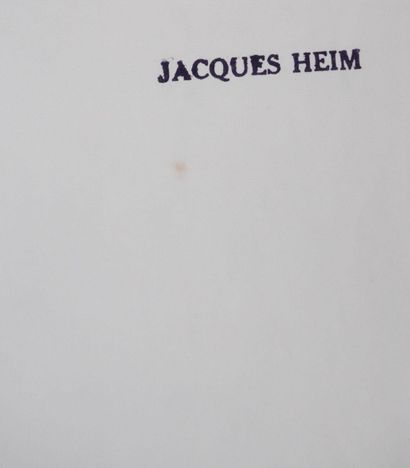 Jacques HEIM (1899-1967)
Silhouette Inès
Dessin...