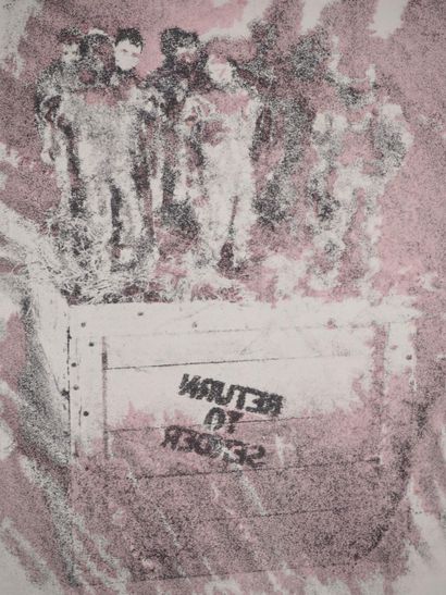 Mimmo ROTELLA (1918-2006)
Return to sender
Lithographie...