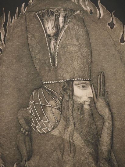 Ernst FUCHS (1930 - 2015)
La Kabbale des...
