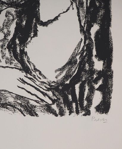 Leopoldo PRESAS (1915-2009)
Femme au collier...