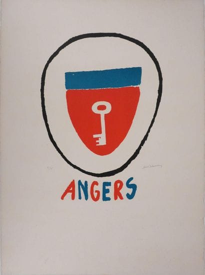 Sonia DELAUNAY (1885-1979)
La clef d'Angers,...