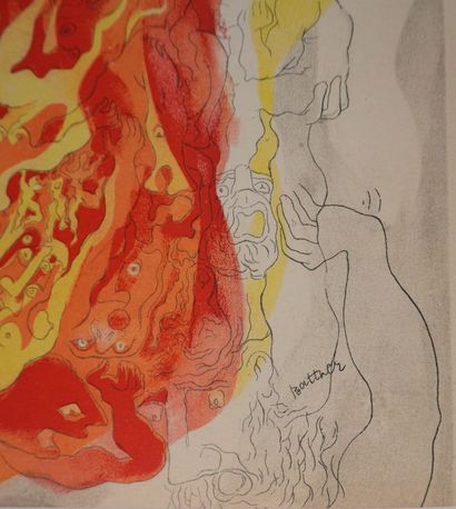 Abraham RATTNER (1893-1978)
Le feu purificateur,...