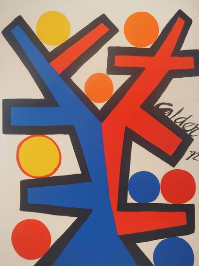 Alexander CALDER (1898-1976)
Asymétrie, 1972
Lithographie...