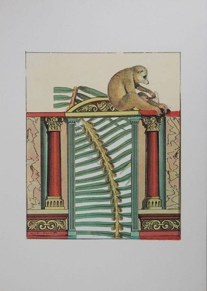 Max ERNST (1891–1976)
Antique Decor and Monkey,...