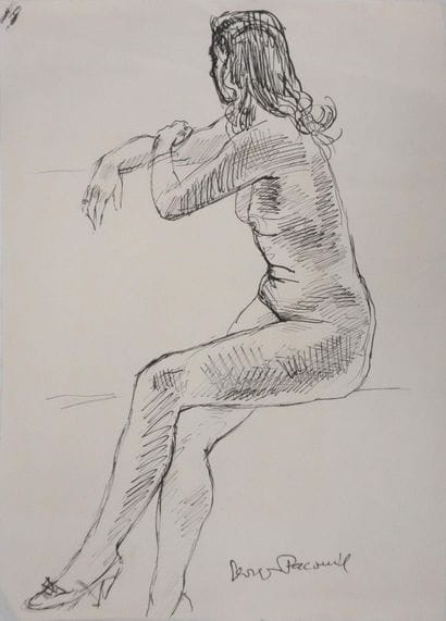 Georges PACOUIL (1903-1996)
Nue en talon
Dessin...