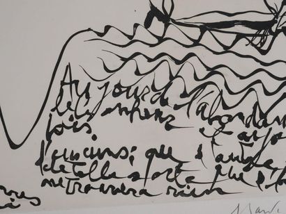 Gérard GAROUSTE (1946)
Abstraction poétique,...