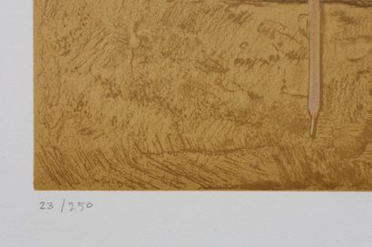 Jean-Paul CLEREN (1940-)
Femme masquée
Lithographie...