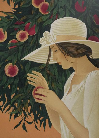 Yves GANNE (1931-2019)
La cueillette des...