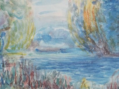 Pierre-Auguste RENOIR (1841-1919)
Au bord...