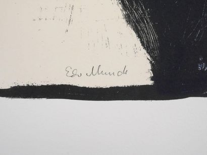 Edvard Munch (1863-1944) (d'après)
La Madone
Lithographie
Signée...