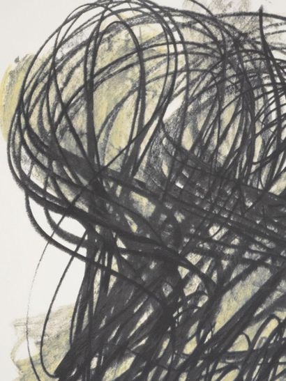 Hans HARTUNG (1904-1989)
Tourbillon abstrait,...